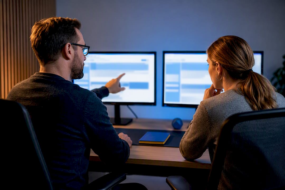 UAT reviewers comparing software issue evidence