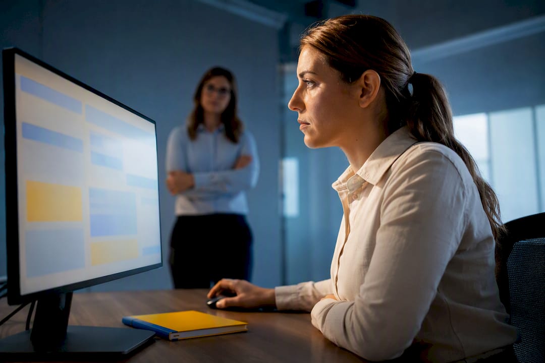 QA tester reviewing UAT workflow