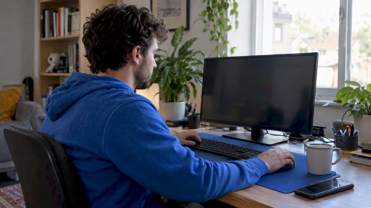 QA tester rerunning a software issue